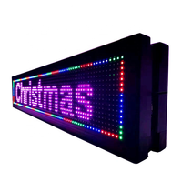 Tablero de señal de mensaje móvil Led programable con mensajes de cambio de Software de Pc P10mm Tablero de señal de mensaje de desplazamiento programable Led