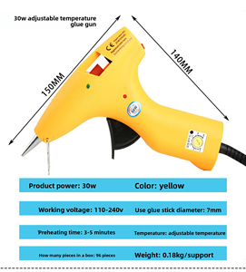 <span class=keywords><strong>Pistola</strong></span> de <span class=keywords><strong>Silicona</strong></span> <span class=keywords><strong>Caliente</strong></span> OEM, la Más Vendida, con Cable, de Doble Uso, para el Hogar e Industria, para Reparaciones y Bricolaje - Product Image 4