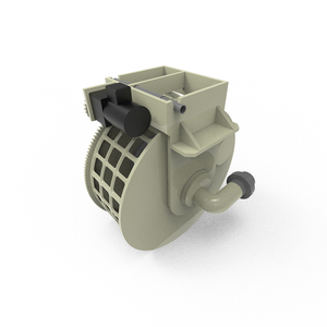 Watercirculatie vijver viskweek schoon water ondergedompeld systeem NTS80 economisch open frame trommelfilter - Product Image 5