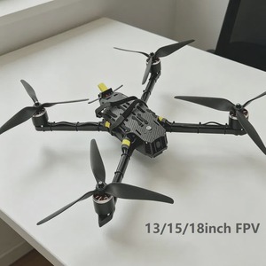 Kit de Dron RC de Carreras FPV de Fibra de Carbono de 10/13/15/18 Pulgadas, Juego Completo DIY con Cámara HD - Product Image 2