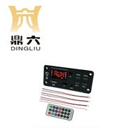 DING LIU D002BT para Placa Amplificadora de Altavoces, Módulo de 2x25W, Placa Decodificadora de MP3