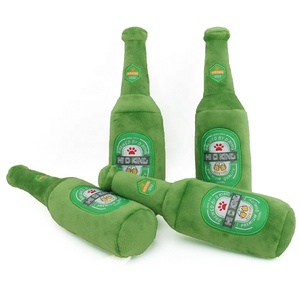 Đồ chơi thú nhồi bông chó biết sủa 3D tùy chỉnh bán buôn, đồ chơi thú cưng dễ thương tương tác & vận động, cốc hình chai - Product Image 2