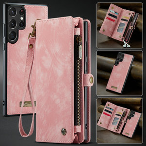 CaseMe 2024 Funda de cuero <span class=keywords><strong>para</strong></span> <span class=keywords><strong>Samsung</strong></span> S24 S23 S22 <span class=keywords><strong>ultra</strong></span> Funda con cremallera <span class=keywords><strong>para</strong></span> <span class=keywords><strong>Samsung</strong></span> <span class=keywords><strong>Galaxy</strong></span> S24 S23 <span class=keywords><strong>S21</strong></span> Plus Note 20 - Product Image 4
