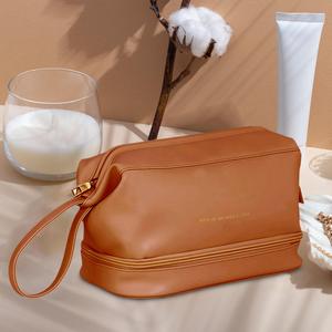 Borsa da donna portatile per il trucco comoda soluzione di conservazione per Set di articoli da toeletta e pennelli - Product Image 1
