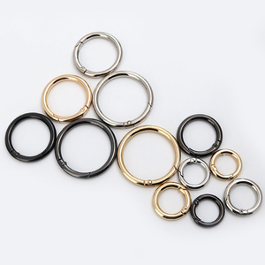 YN Ví Phần Cứng Các loại Kích Thước Mùa Xuân Cổng o-Ring <span class=keywords><strong>Snap</strong></span> <span class=keywords><strong>Clip</strong></span> Mùa Xuân Mở o-Ring Carabiner Keyring Vòng Clasp Khóa - Product Image 1