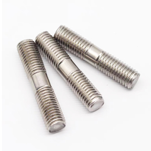 स्टड बोल्ट और नट्स स्टेनलेस स्टील 304 316 सादे फिनिश औद्योगिक ग्रेड M2-M100 अच्छी गुणवत्ता - Product Image 2