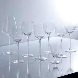 بيع بالجملة بار خاص مصنوع يدوياً مستدام كوب كوكاتيل زجاجي مارقريت بشعار مخصص إبداعي كريستال عالي مضلع - Product Image 4