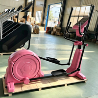 Máquina Elíptica Eléctrica Comercial para Gimnasio con Resistencia Magnética y Funciones Ajustables para Uso en Casa y Gimnasio