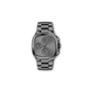 Montre de sport simple de luxe <span class=keywords><strong>vintage</strong></span> <span class=keywords><strong>Seiko</strong></span> 42 mm avec cadran carré, chronographe à <span class=keywords><strong>quartz</strong></span>, logo personnalisé, bracelet en acier inoxydable de 20 mm, étanche - Product Image 3