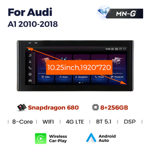 <span class=keywords><strong>Autoradio</strong></span> stéréo avec écran tactile Android MEKEDE Qualcomm 680, lecteur vidéo, DVR, 4G WIFI, caméra de recul pour <span class=keywords><strong>Audi</strong></span> <span class=keywords><strong>A1</strong></span> 2010-2018 - Product Image 5