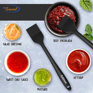 Hot Selling <b>Silicone</b> Basting Pastry Brush BPA Free Kitchen Cooking Brushes for Oil <b>Silicone</b> Oil Brush - Product Image 6