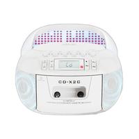 Reproductor de CD Portátil de Fábrica con Grabador de Casetes, Radio FM, Boombox con Control Remoto para el Hogar y Estudiantes