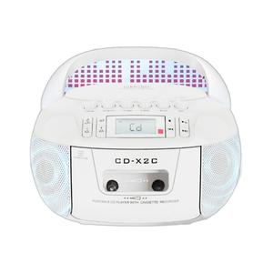 Reproductor de CD Portátil de Fábrica con Grabador de Casetes, Radio FM, Boombox con Control Remoto para el Hogar y Estudiantes - Product Image 2