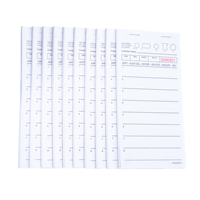 Carnets de visiteurs numérotés avec ligne de perforation, bloc-notes pour commandes de restaurant