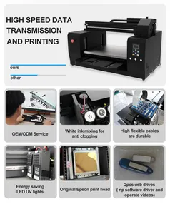 Mt màu AB phim UV máy 6050 mô hình dtf máy in với Laminator tất cả trong một chức năng cho nhãn dán in ấn nhãn - Product Image 2