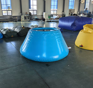 Réservoir d'eau pliable et portable en PVC de 1000 litres pour stockage d'eau de pluie - Product Image 2