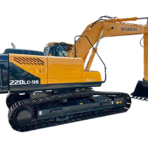 Excavatrice sur chenilles Hyundai 220LC-9S de 22 tonnes avec pompe Cummins Engine PLC comme composants de base utilisés pour la vente en Chine - Product Image 1