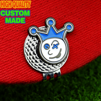 Clip de casquette de golf personnalisé, marqueur de balle patriotique en émail, clip de casquette de golf couleur drapeau pour tournoi, souvenir, cadeau, fournitures