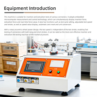 ZENROTEST Probador Horizontal de Fuerza de Tracción y Resistencia de Conectores por Microcomputadora