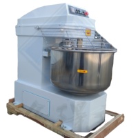 Nouveau pétrin à spirale avec bol amovible en acier inoxydable, capacité de 50 kg, haute productivité, équipement de boulangerie commercial