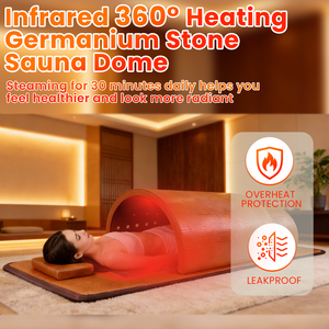 Capsule de sauna à vapeur ZT avec thérapie par ions négatifs et ondes lumineuses photoniques, couverture corporelle à 360 degrés pour spa à domicile - Product Image 2