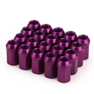 น็อตล้ออะลูมิเนียม Getitall M12x1.5 M12x1.25 35 มม. สีแดง รูปหกเหลี่ยม สำหรับเปลี่ยนล้อรถยนต์ - Product Image 5