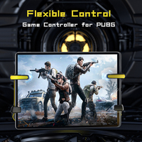 JS31 PUBG Trigger Controller Shooting Four Finger Joystick Gaming Controller untuk iPad PUBG Gamepad Triggers