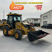 Tracteur miniature JCB 4CX Eco 3CX 4DX 3CX d'occasion avec chargeur frontal et pelle rétroexcavatrice JCB 1cx 3cx 4cx 4x4