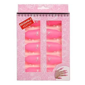 10 pièces/boîte réutilisable solide en plastique Nail Art tremper capuchon pinces UV Gel dissolvant de vernis Wrap bricolage manucure outils fournitures - Product Image 2