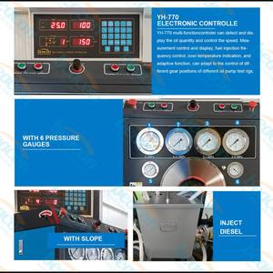 Nouveau modèle de banc d'essai de pompe d'injection diesel MINI12PSB-A pour l'étalonnage de la pompe d'alimentation en huile du distributeur VE en ligne mécanique 12PSB - Product Image 6