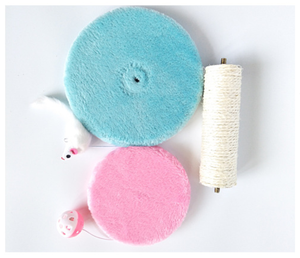 Groothandel Kat <span class=keywords><strong>Scratcher</strong></span> Interactief Speelgoed Met Opknoping Bell Muis Ins Hot Kleine Automatische Kat Teaser Boom Frame - Product Image 4