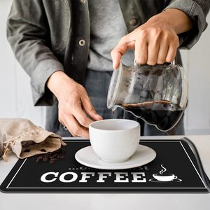 <span class=keywords><strong>Tapis</strong></span> <span class=keywords><strong>de</strong></span> bar à café absorbant pour comptoir, <span class=keywords><strong>tapis</strong></span> <span class=keywords><strong>de</strong></span> séchage <span class=keywords><strong>de</strong></span> vaisselle pour accessoires <span class=keywords><strong>de</strong></span> <span class=keywords><strong>cuisine</strong></span>, dissimule les taches, avec dos en caoutchouc noir pour machine - Product Image 5