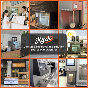 Mesin teh gelembung baja tahan karat otomatis penuh 220V kondisi baru pembuat sirup teh Boba elektrik untuk toko minuman teh susu - Product Image 6