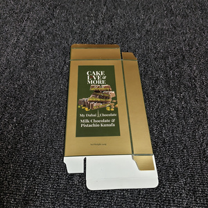 Tùy chỉnh Dubai hộp giấy sang trọng tùy chỉnh sô cô la bao bì hộp hình chữ nhật hình dạng sô cô la Hộp quà tặng - Product Image 2