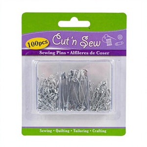 100pcs Silver <b>Sewing</b> <b>Pins</b> Essential Garment Accessories Made in China Model 75939 - Product Image 1