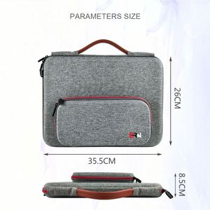 Custom Size 13 14 15 Inches EVA Laptop <b>Bag</b> Box Sleeve Briefcase Zipper Closure Protective Travel Tablet Case for Work Travel - Product Image 5