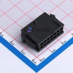 WAFER-MX3.0-14PJK-MB Housing (Wire-to-Board / Wire-to-Wire) P=3.03mm Connector 2x7P 3.03mm Micro-Fit (MX 3.0) 3.03mm - Product Image 1