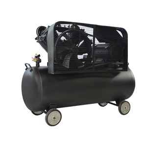 Compresor de Aire de Pistón de 7.5kw y 300L Directo de Fábrica, Portátil, con Motor de 380v, Refrigerado por Aire y Lubricado, Accionado por Correa - Product Image 5