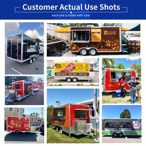 Camion <span class=keywords><strong>de</strong></span> restauration mobile <span class=keywords><strong>en</strong></span> acier inoxydable pour nouilles et Teppanyaki, remorque <span class=keywords><strong>de</strong></span> cuisine - Product Image 3