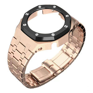 Bracelet de montre de luxe en acier inoxydable pour kit de modification <span class=keywords><strong>Casioak</strong></span> GA2100, bracelet en métal et boîtier pour kit de modification G-Shock - Product Image 6