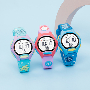 Montre numérique sportive pour enfants, étanche, à impression de dessins animés, vente en gros d'usine Mingrui en Chine - Product Image 3