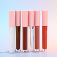 Gloss à lèvres pailleté de bonne qualité, sans logo, sans cruauté, brillant, imperméable, rouge à lèvres mat