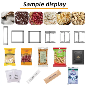 Tự động đóng gói dọc 30-40Bag/min hạt điền máy đóng gói 3 bên niêm phong đường gói giấy bao bì máy - Product Image 5