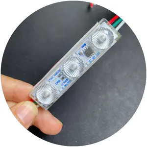 Super alto brilho 1.2w smd3030 2811 1903 impermeável IP68 programação magia digital RGB DC12V levou módulo para a letra de canal l