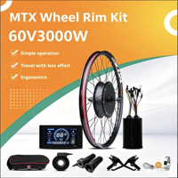 Kit de Conversión Eléctrica para Bicicleta de Montaña, Personalizado, 48V 52V 60V 72V, Accesorios de Modificación de Bicicleta con Motor