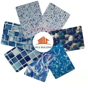 <span class=keywords><strong>Membrana</strong></span> impermeable de PVC <span class=keywords><strong>para</strong></span> piscina, tela de poliéster reforzada, Color azul - Product Image 6
