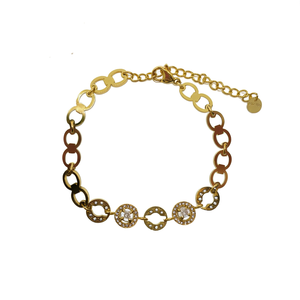 PXK-0514 สร้อยข้อมือแฟชั่นแบบโซ่และแบบเชื่อมต่อ - Product Image 2