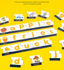 Rompecabezas de madera para niños y niñas de 3 años, juguetes educativos para preescolar, con sensación común - Product Image 3