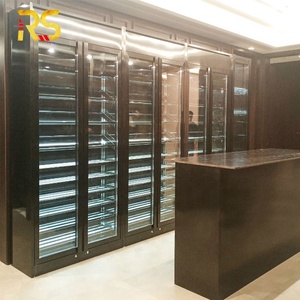 Refrigerador de Vino de Lujo Foshan, Mueble de Acero para Bodega, Mueble de Bar para Sala de Estar, Enfriador de Vino con Almacenamiento - Product Image 3