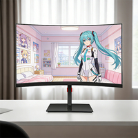 Moniteur d'ordinateur incurvé à écran LED de bureau, nouvelle conception, résolution 2560*1440, 27 pouces, écran d'affichage 180 Hz, moniteur de jeu